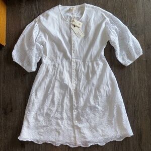 New Good Hart medium white dress stunning